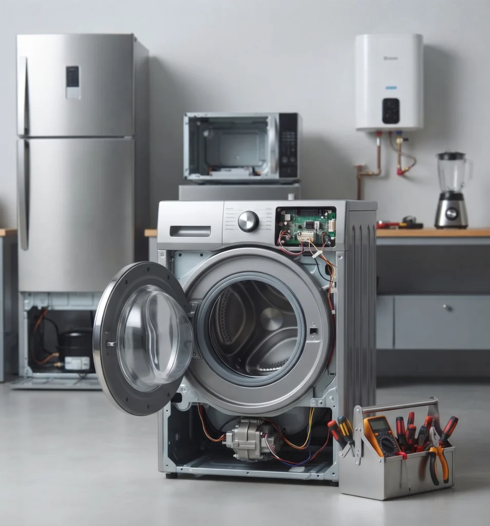 Apni Chhat technician repairing a home appliance in Islamabad