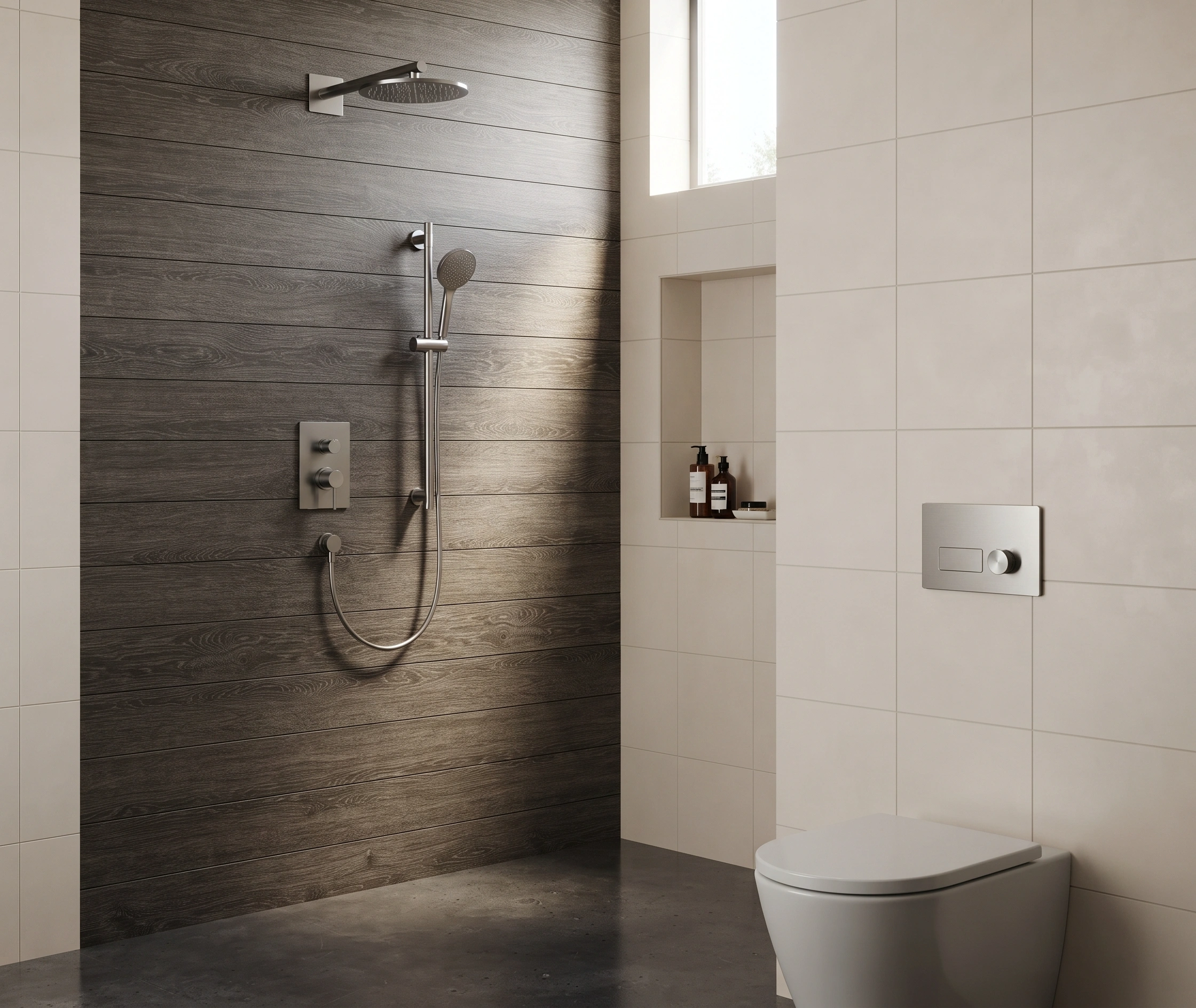 Bathroom renovation under way in an Islamabad home