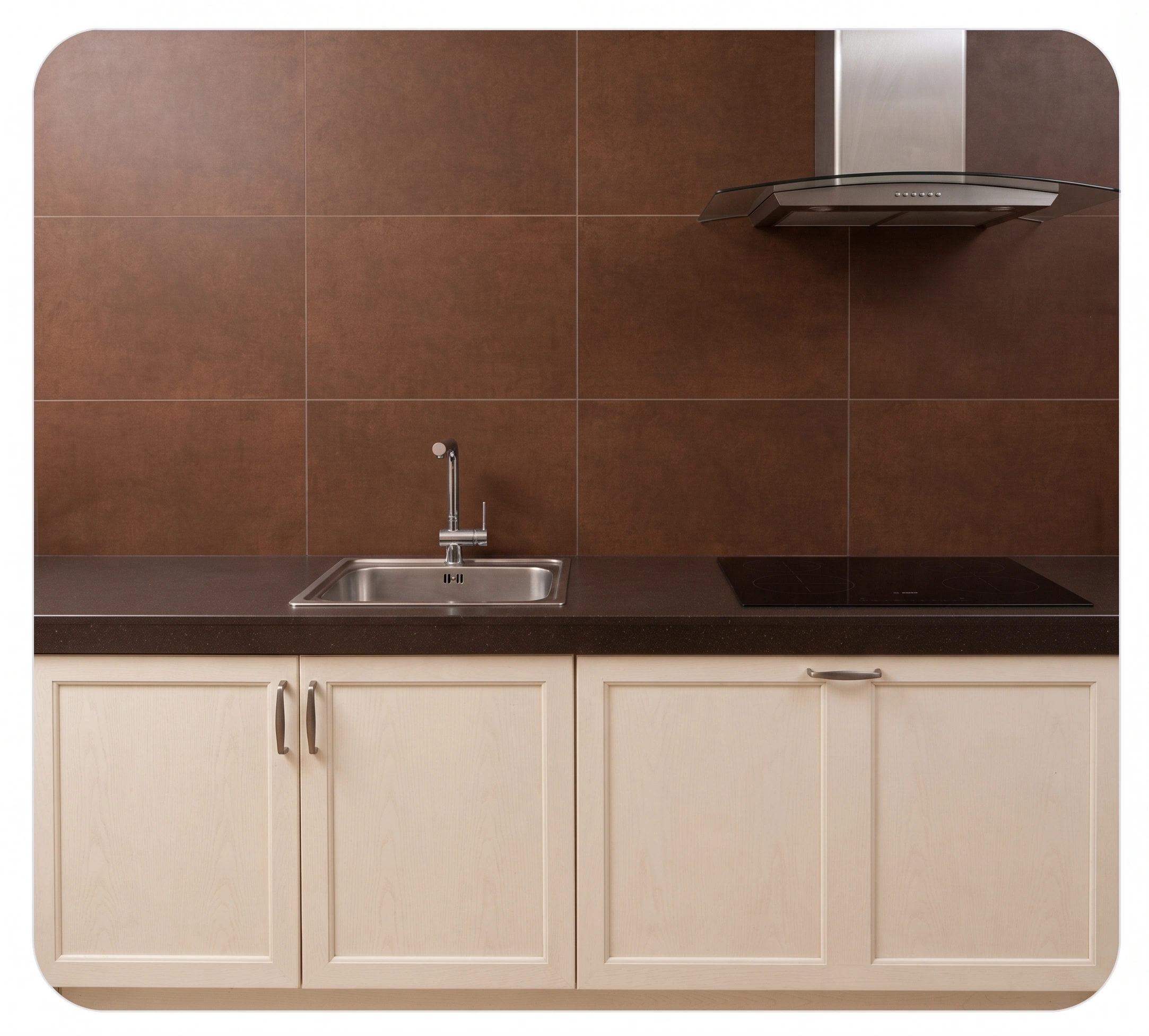 Kitchen renovation with new units and worktop in Islamabad