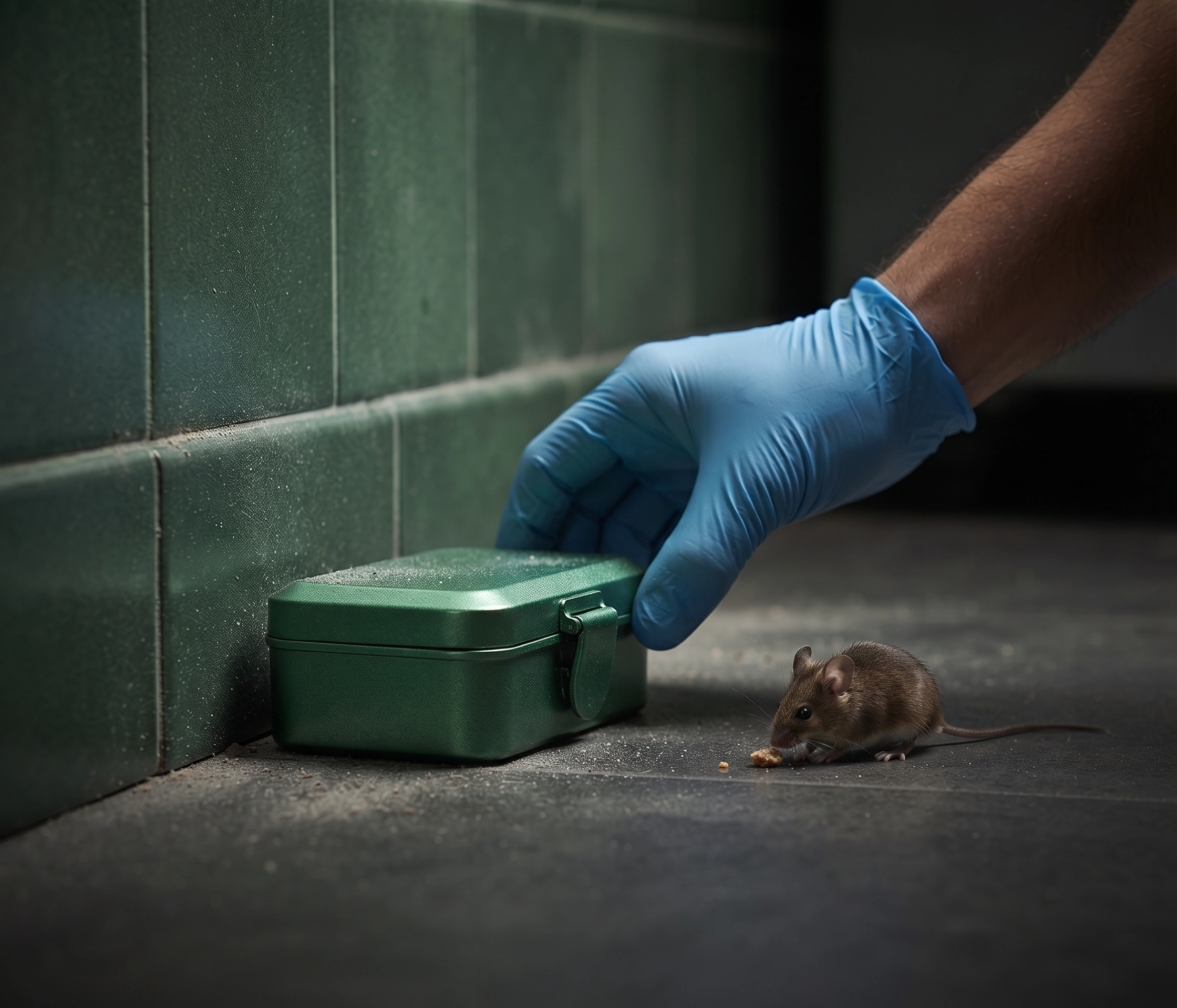 Rodent baiting and entry point sealing in an Islamabad property