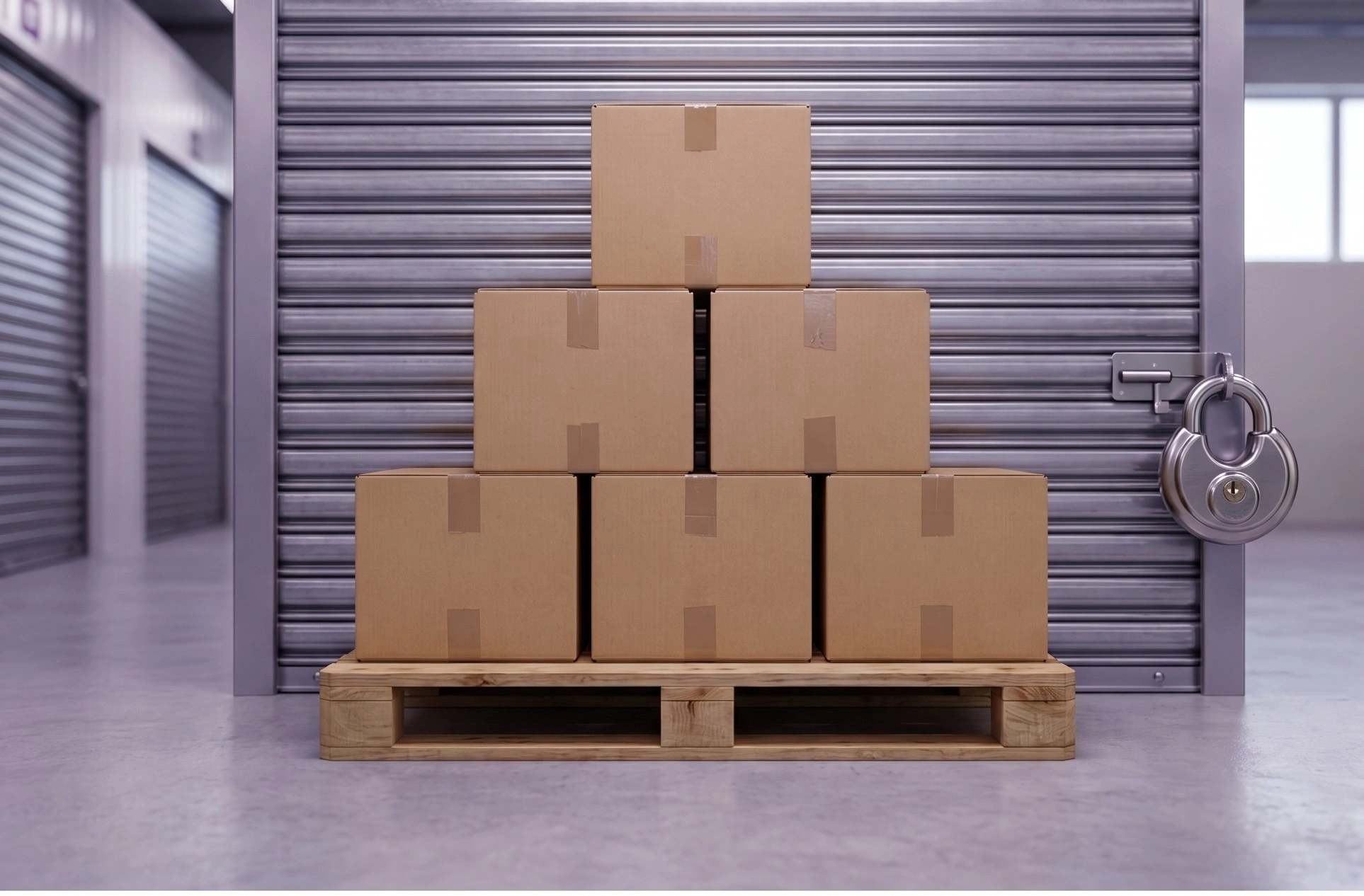 Household goods in clean dry short-term storage in Islamabad